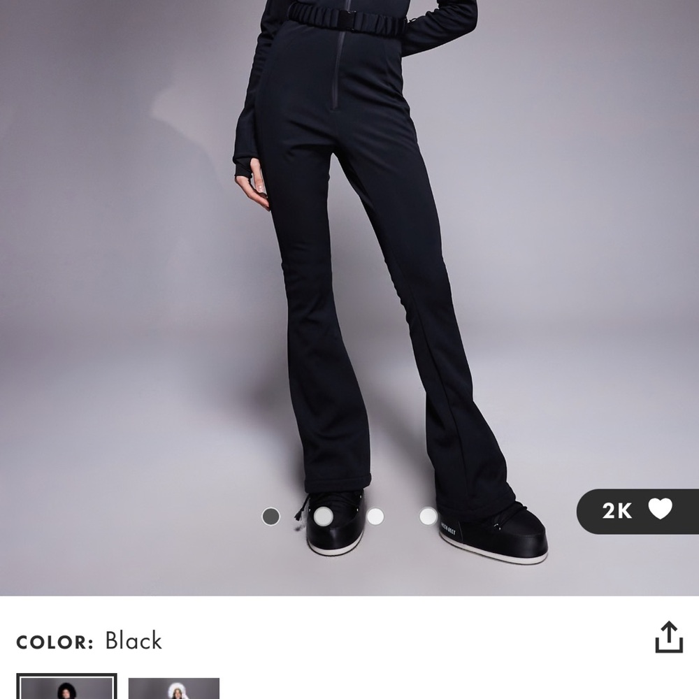 ASOS Women's Black Ski & Snow Jacket